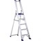 Алюминиевая односторонняя стремянка Svelt Regina - фото 16744539
