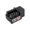 Вставка keystone Cabeus KJ-RJ45-Cat.5e-90-BK - фото 16761477