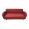 Четырехместный диван Мягкий Офис красный - фото 16818735