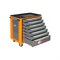 Инструментальная тележка Toollbox standart TBS-7 RAL 2008 - фото 16819888