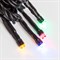 Гирлянда Neon-Night ТВИНКЛ 20м, черный ПВХ, 200LEDмульти RGYB - фото 16875892