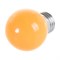 Декоративная светодиодная лампа Volpe LED-G45-1W/ORANGE/E27/FR/С - фото 16889426