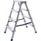 Алюминиевая двухсторонняя стремянка STAIRS ЛАЙТ - фото 16910390