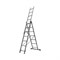 Трехсекционная раскладная лестница НАШ 111307 - фото 16929180