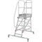 Передвижная односторонняя лестница-подмости НОВАЯ ВЫСОТА NV 5510 - фото 16929260