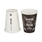 Одноразовый бумажный стакан Комус Надписи - фото 16979099