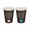 Одноразовый бумажный стакан Комус Love Coffee - фото 16989150