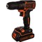 Аккумуляторная дрель-шуруповерт Black+Decker BDCDC18KB - фото 16989416
