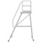 Передвижная односторонняя лестница-подмости НОВАЯ ВЫСОТА NV 5510 - фото 16997659