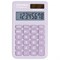 Калькулятор карманный CROMEX (КРОМЕКС) CX-210N-LV (96х62 мм), 8 разрядов, двойное питание, сиреневый, 273836 - фото 17000942