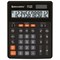 Калькулятор настольный BRAUBERG AAA-888 (202x159 мм), 12 разрядов, ЧЕРНЫЙ, двойное питание, 273981 - фото 17000947