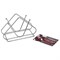 Салфетница треугольная 8,2х13х7,2 см, CLASSIC, хром, WEGLA (ВЕГЛА), 700238 - фото 17001374