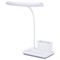 Настольная лампа / светильник беспроводная SONNEN PT-301, органайзер, USB, LED, 4 Вт, 3 режима, 238778 - фото 17003255