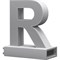 Светодиодная буква ABCMIX R - фото 17101272