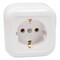 Одноместная розетка Кунцево-Электро ВАЛЕНТИНА РА16-638 - фото 17198678