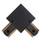 L-образный однофазный соединитель для шинопроводов Volpe R21 BLACK 1 POLYBAG UBX-Q123 - фото 17212312