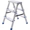 Двухсторонняя алюминиевая стремянка STAIRS AS203 - фото 17213468