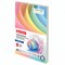 Бумага цветная BRAUBERG, А4, 80 г/м2, 100 л. (5 цветов х 20 листов), пастель, для офисной техники, 112460 - фото 17215381