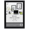 Рамка 21х30 см небьющаяся, аналог IKEA, багет 21 мм, МДФ, BRAUBERG "Idea", черная, 391371 - фото 17215972