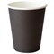 Стакан одноразовый бумажный 250/273 мл, D 80 мм, черный, КОМПЛЕКТ 1000 шт., холодное/горячее, WELDAY (ВЭЛДЭЙ), 702691 - фото 17253539