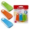 Набор ластиков BRAUBERG "FRUITY" 3 шт., 57х24х15 мм, белые, пластиковый футляр ассорти, 229563 - фото 17277352