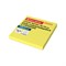 Блок самоклеящийся (стикеры) Z-сложения, BRAUBERG ZigZag, 76х76 мм, 100 л., желтый, для диспенсера, 116681 - фото 17318724