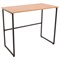 Стол BRABIX "SMART CD-020", 900х500х770 мм, ЛОФТ, металл/ЛДСП бунратти, каркас черный, 641950 - фото 17323907