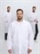 Халат мужской Классика (тк.ТиСи), белый - фото 17324757