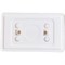Двойная наружная розетка Юпитер Эконом - фото 17328447
