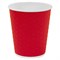 Стакан одноразовый бумажный 250/273 мл, D 80 мм, двухслойный, "Соты", красный, КОМПЛЕКТ 50 шт., холодное/горячее, WELDAY (ВЭЛДЭЙ), 702702 - фото 17349376