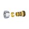 Резьбовое соединение SCHLOSSER для пластиковых труб GW 22x1.5x16x2 хром 602600006 - фото 17584154